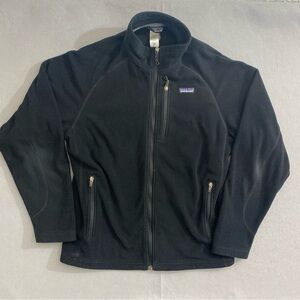 Patagonia Better Sweater Black Fleece Jacket Mens Size Medium Full Zip Polartec